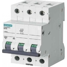 Siemens 3X20 A. C Tipi Trifaze Sigorta 6 Ka 5SL6320-7