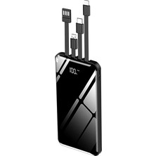 Intouch 10.000 Mah Prime Dijital Göstergeli Dahili Çoklu Kablolu Powerbank