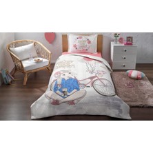 Özdilek Enjoy Beyaz Tek Kişilik Kapitone Nevresim Takımı