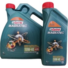 Castrol Magnatec A3/B4 10W-40 4 Litre + 1 Litre Motor Yağı ( Üretim Yılı: 2022 )