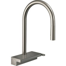 Hansgrohe Aquno Select M81 Tek Kollu Eviye Bataryası Paslanmaz Çelik