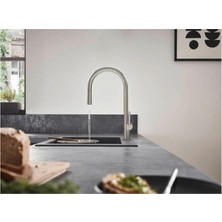 Hansgrohe Talis M54 Tek Kollu Eviye Bataryası 210 Çekilebilir El Duşu Sbox Krom