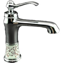 Prima Rustik Mutfak Eviye Bataryası - Banyo Bataryası - Lavabo Bataryası 3’lü Set Krom Renk