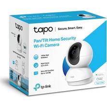 Tp-Link Tapo C200 Full Hd 1080P Gece Görüşlü 128GB Micro Sd Destekli Wi-Fi Kamera(Yurt Dışından)