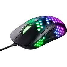 Trust Gaming Gxt 960 Graphic Hafif Rgb Aydınlatmalı Oyun Faresi, Siyah