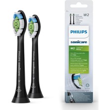 Philips HX6062/13 Philips Sonicare HX6062/13 - Optimal White - Sonic Şarjlı Diş Fırçası Yedek Başlıkları - 2'li Siyah