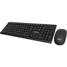 Performax SK1004 Multimedya Klavye-Mouse Kablosuz Set Siyah