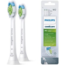 Philips HX6062/10 Philips Sonicare HX6062/10 - Optimal White - Sonic Şarjlı Diş Fırçası Fırçası Yedek Başlıkları - 2'li Beyaz