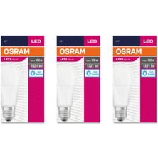 Osram Led Value 13W Beyaz Işık E-27 1521lm Ampul 3 lü Paket