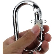 Remiel 25KN Dağcılık Tırmanma Rappelling Carabiner Vida Kilidi (Yurt Dışından)