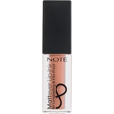 Note Cosmetics Note Mattever Lip-Ink 01, Kalıcı Likit Ruj (10 Ml)