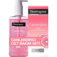 Neutrogena Neutrogena canlandırıcı Temizleme Jeli (150 Ml) ve Nemlendirici (50 Ml)