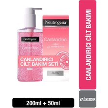 Neutrogena Neutrogena canlandırıcı Temizleme Jeli (150 Ml) ve Nemlendirici (50 Ml)