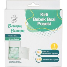 Bamm Bamm Kokulu Bebek Bezi Çöp Poşeti 495 Bez Kapasiteli