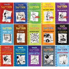 Saftirik Greg'in Günlüğü 1 - Saftirik Greg'in Günlüğü 15 - 15 Kitap - Jeff Kinney