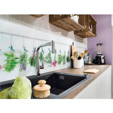 Hansgrohe S51 S514-F450 Ankastre Eviye 450, Damlalıklı, Beton Grisi