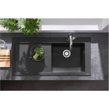 Hansgrohe S51 S514-F450 Ankastre Eviye 450, Damlalıklı, Beton Grisi