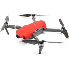 Profisher Djı Mavic Pro Dron Için Gövde Silikon Kılıf Koruyucu Kapak Koruma Kırmızı