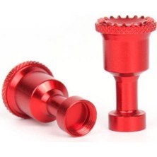 Profisher Djı Mavic Air Drone Için 2 Adet Tırtıklı Kaydırmaz Joyistik Aksesuar    Kırmızı Açık