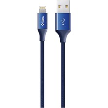 Ttec Alumicable iPhone ile Uyumlu Şarj Kablosu - Lacivert (2DK16L)