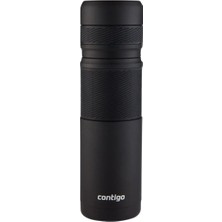 Contigo Thermal Bardakli Çelik Termos 740 Ml, Siyah