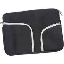Bestnify Antistatik Dizüstü Bilgisayar Kasası Bilgisayar Tablet Çantası Torbası Sarsıntılı Siyah+Beyaz (Yurt Dışından)