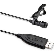 Bestnify USB Lavalier Yaka Klipsli Omnidirectionalmikrofon  Dizüstü Bilgisayar  Pc (Yurt Dışından)