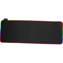 Bestnify Renkli Genişletilmiş Rgb Gamingmouse Pad 14 Aydınlatmamodları Oyun Orta 800 x 300 x 4mm  USB Hub (Yurt Dışından)