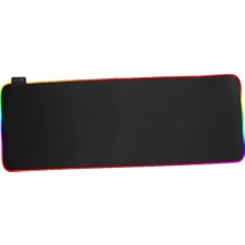 Bestnify Renkli Genişletilmiş Rgb Gamingmouse Pad 14 Aydınlatmamodları Oyun Orta 800 x 300 x 4mm  USB Hub (Yurt Dışından)