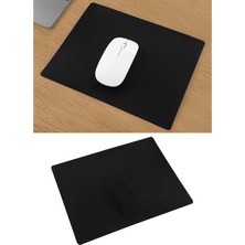 Bestnify Ofis Yastısı  Su Geçirmez Pu Deri Ofis Kıvrımlı Protectormouse Pad  Pürüzsüz Siyah (Yurt Dışından)