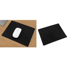 Bestnify Ofis Yastısı  Su Geçirmez Pu Deri Ofis Kıvrımlı Protectormouse Pad  Pürüzsüz Siyah (Yurt Dışından)