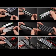 Bestnify M2 2280 SSD Katı Hal Sabit Disk Alüminyum Isı Emici Termal Pad Gri ile (Yurt Dışından)