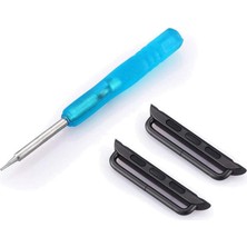 Microcase Apple Watch Se 2022 40MM Metal Kordon Kayış Adaptörü - Siyah AL3076