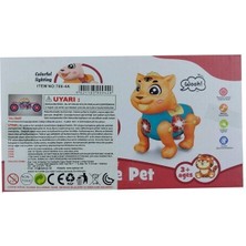 Aya Toys Sesli ve Işıklı Sevimli Evcil Hayvanlar Kedi