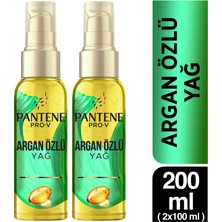 Pantene Doğal Saç Bakım Serumu Argan Yağ Elixir  2X100 ml