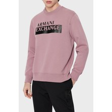 Armani Exchange Pamuklu Logolu Regular Fit Bisiklet Yaka Sweat Erkek Sweat 6lzmbe Zjcaz 1316
