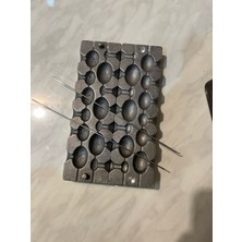 13 Gözlü Gezer Kurşun Kalıbı Olta Kurşunu Dökme Kalıbı