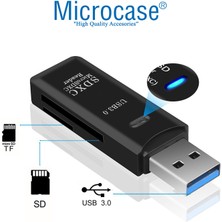 Microcase USB 3.0 2in1 Sd Tf Microsd Kart Okuyucu - AL3240