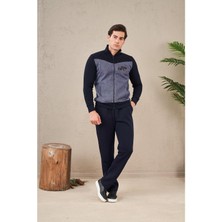 Pjs 23719 Erkek Fermuarlı Eşofman Takım