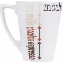 Porland Ruby Coffee Menü Mocha Kupa 390CC