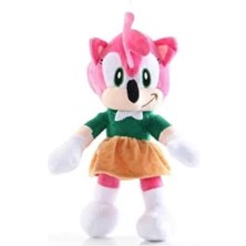 Top Rock Store Sonic Peluş Dev Boy 50CM Boom Hedgehog Arkadaşları Figür Peluş Oyuncak Büyük Boy Amy Rose