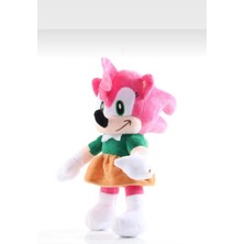 Top Rock Store Sonic Peluş Dev Boy 50CM Boom Hedgehog Arkadaşları Figür Peluş Oyuncak Büyük Boy Amy Rose