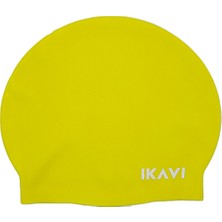 Ikavi Silikon Bone Yüksek Kalite Havuz ve Deniz Yüzücü Bonesi - Sarı
