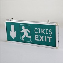 Cata 3 Watt 220 Volt 3 Saat Akülü Exıt Çıkış Armatürü (CT-9167)