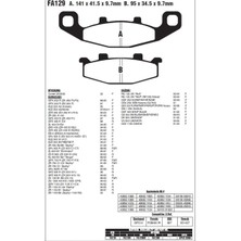 Nissin Kaw. Kle 500 91-07 Ebc Ön Fren Balatası