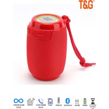 Tg Bluetooth Hoparlör Kablosuz Hoparlör Ses Bombası Extre Bass Yüksek Ses Ritim LED Işık