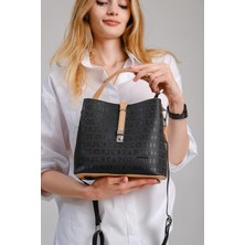 Just Polo Baskı Desenli Özel Seri Çanta  4002-GD