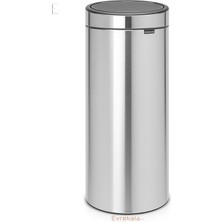 Brabantia Evrekala Shop Brabantia Dokunmatik Çöp Kutusu 30L Matt Steel New Series Fıngerprınt