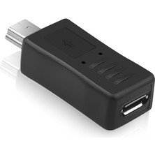 BK Teknoloji Mini-Usb (Erkek) To Micro-Usb (Dişi) Data-Şarj Çevirici Adaptör