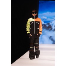 Elifim Moda Tasarım Sd Erkek Neon Şerit Detaylı Snowboard Tulum